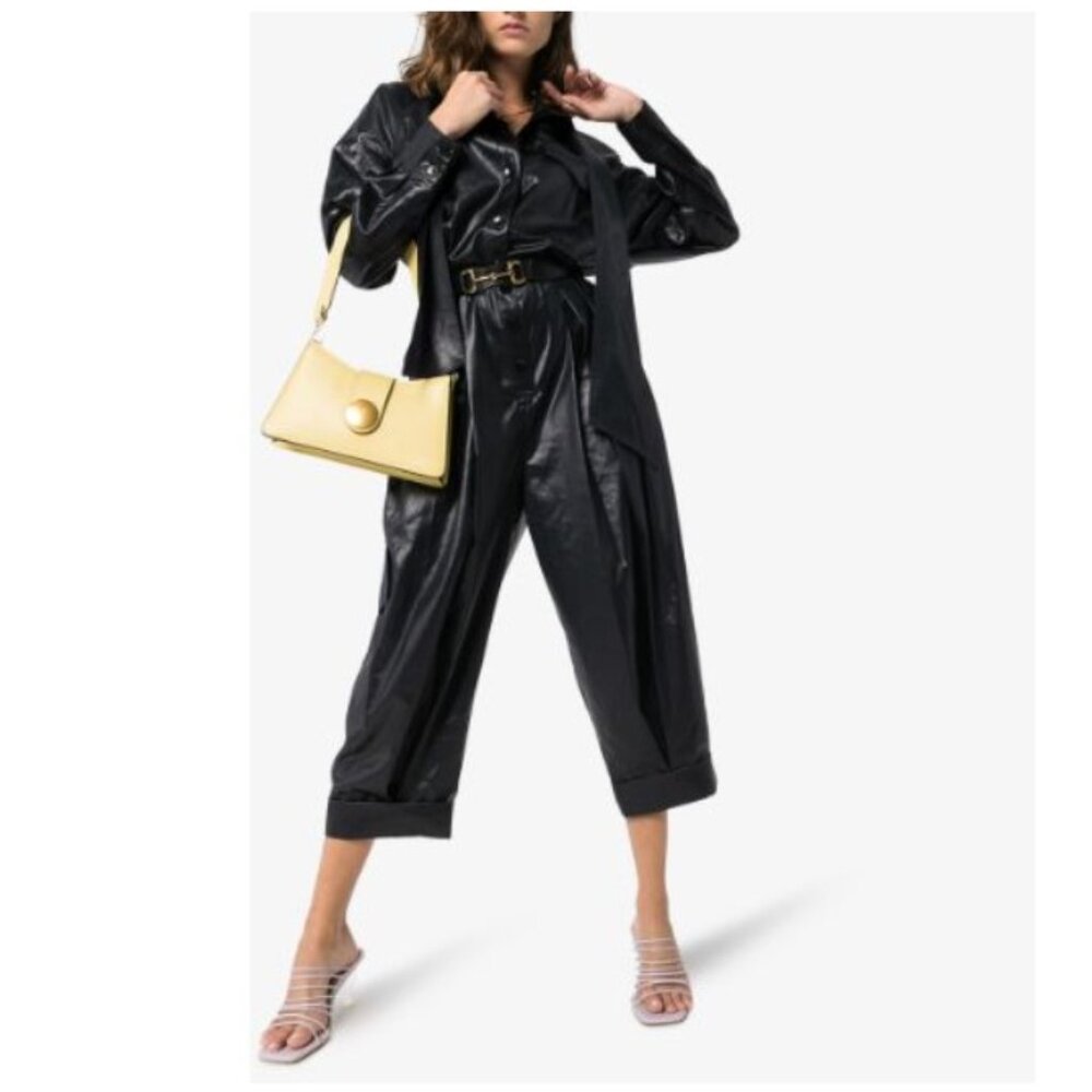 Tibi Liquid Drape Utility Jumpsuit